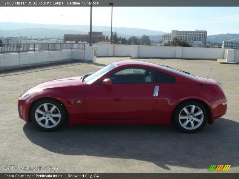 Redline / Charcoal 2003 Nissan 350Z Touring Coupe
