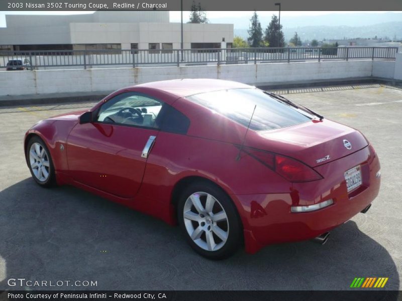 Redline / Charcoal 2003 Nissan 350Z Touring Coupe