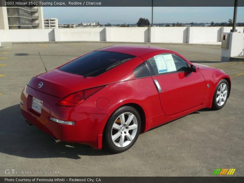 Redline / Charcoal 2003 Nissan 350Z Touring Coupe