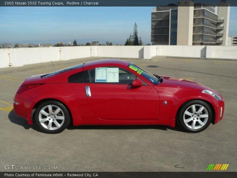 Redline / Charcoal 2003 Nissan 350Z Touring Coupe
