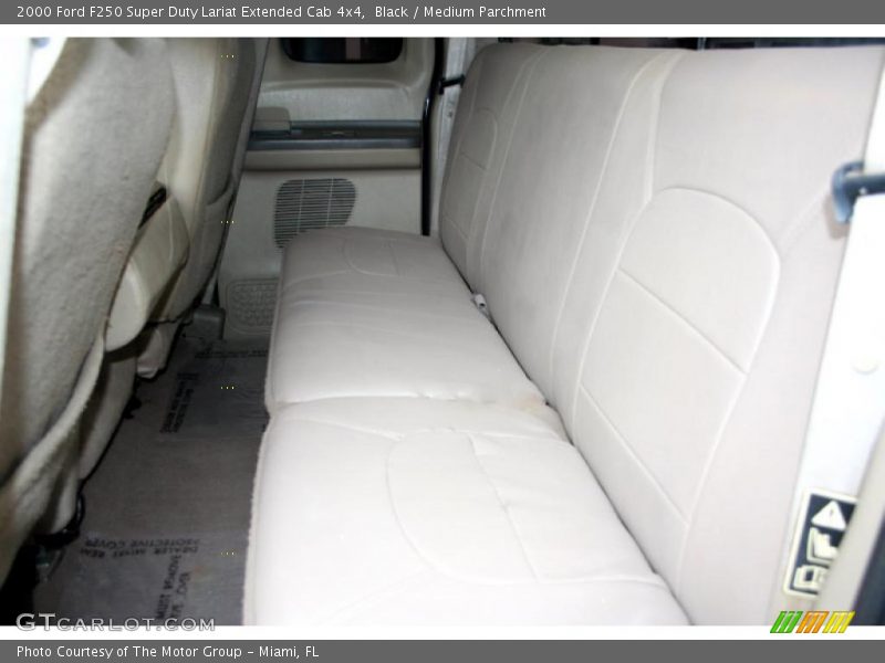 Black / Medium Parchment 2000 Ford F250 Super Duty Lariat Extended Cab 4x4