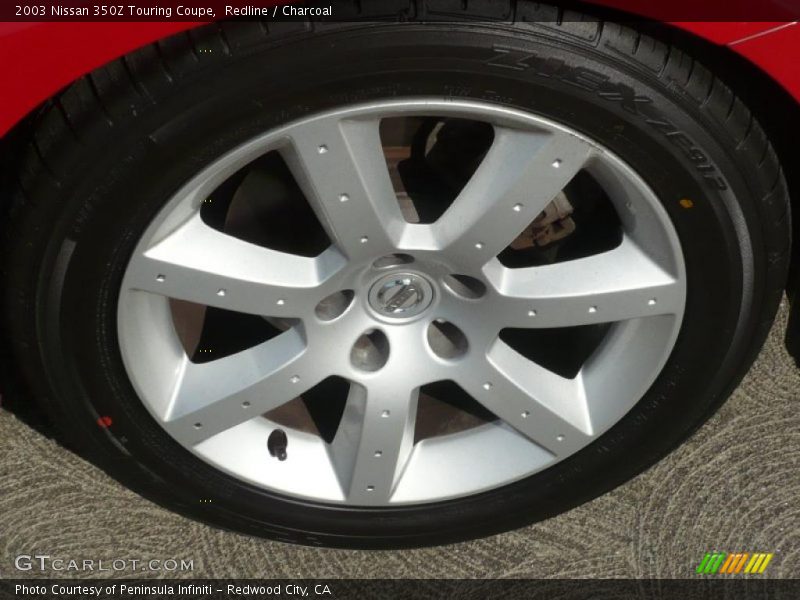 Redline / Charcoal 2003 Nissan 350Z Touring Coupe