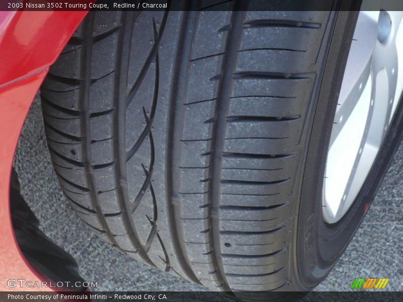 Redline / Charcoal 2003 Nissan 350Z Touring Coupe