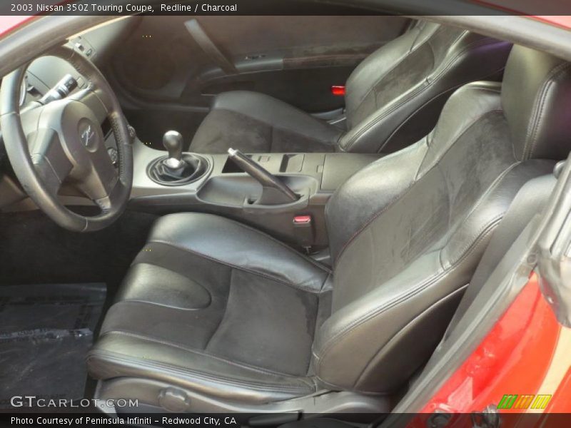 Redline / Charcoal 2003 Nissan 350Z Touring Coupe