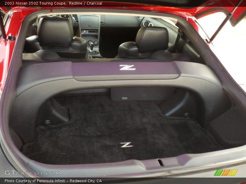 Redline / Charcoal 2003 Nissan 350Z Touring Coupe