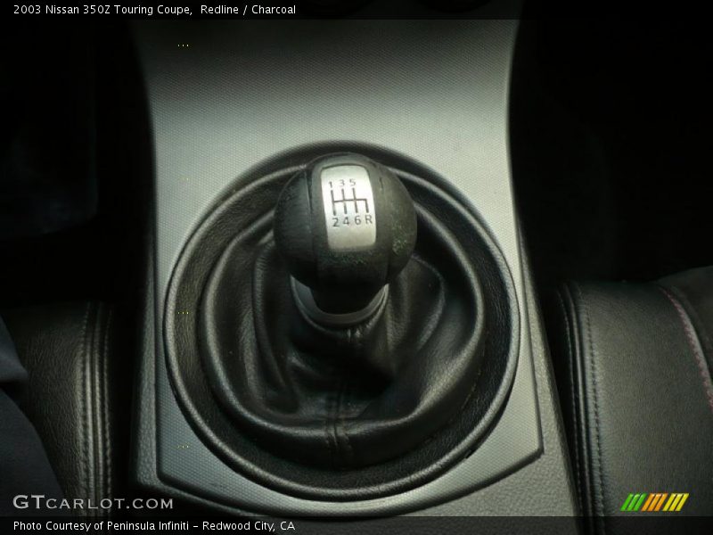 Redline / Charcoal 2003 Nissan 350Z Touring Coupe