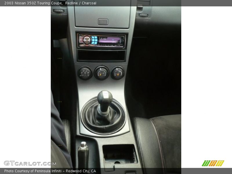 Redline / Charcoal 2003 Nissan 350Z Touring Coupe