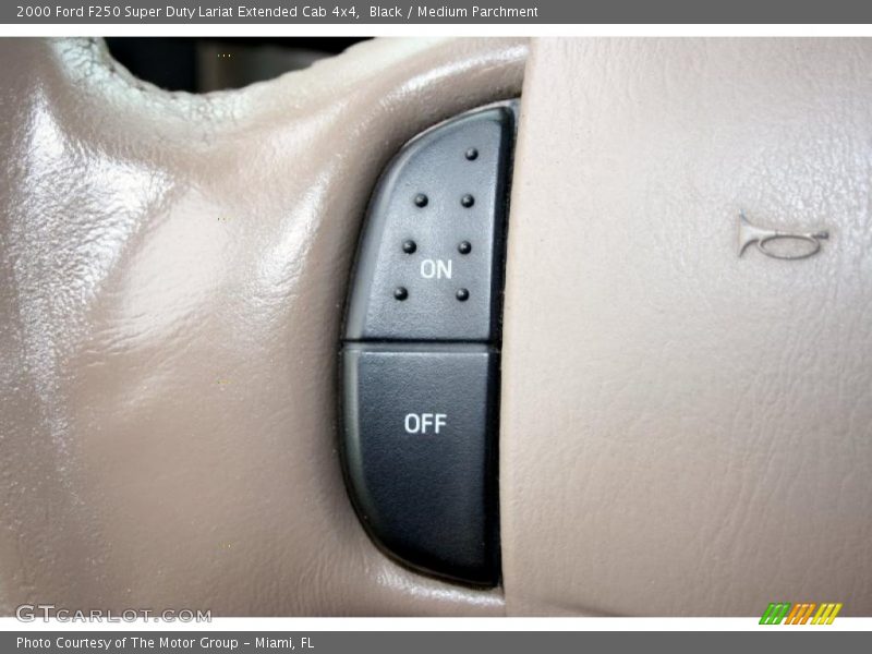 Black / Medium Parchment 2000 Ford F250 Super Duty Lariat Extended Cab 4x4