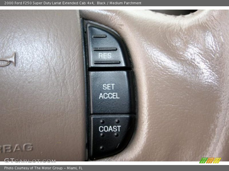 Black / Medium Parchment 2000 Ford F250 Super Duty Lariat Extended Cab 4x4