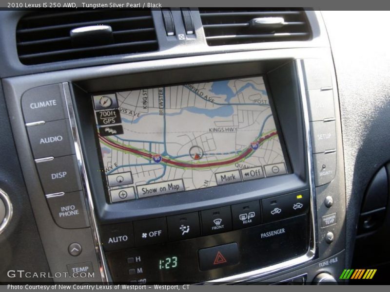 Navigation of 2010 IS 250 AWD