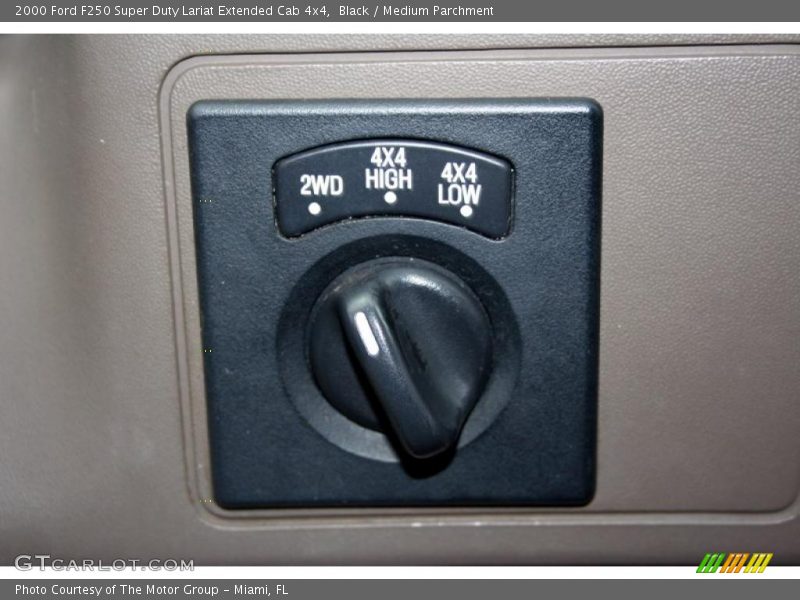 Black / Medium Parchment 2000 Ford F250 Super Duty Lariat Extended Cab 4x4