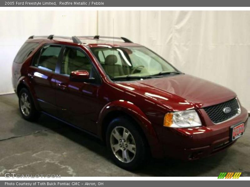 Redfire Metallic / Pebble 2005 Ford Freestyle Limited