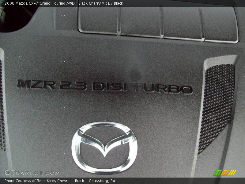 Black Cherry Mica / Black 2008 Mazda CX-7 Grand Touring AWD