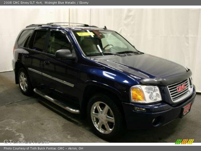 Midnight Blue Metallic / Ebony 2008 GMC Envoy SLT 4x4