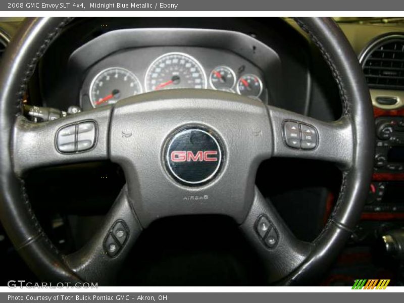 Midnight Blue Metallic / Ebony 2008 GMC Envoy SLT 4x4
