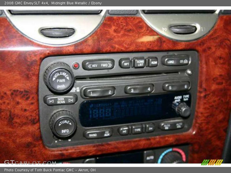 Midnight Blue Metallic / Ebony 2008 GMC Envoy SLT 4x4
