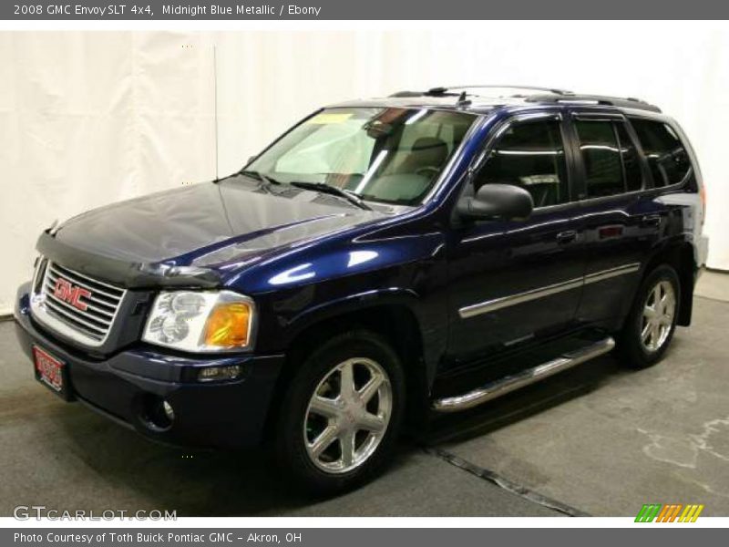Midnight Blue Metallic / Ebony 2008 GMC Envoy SLT 4x4