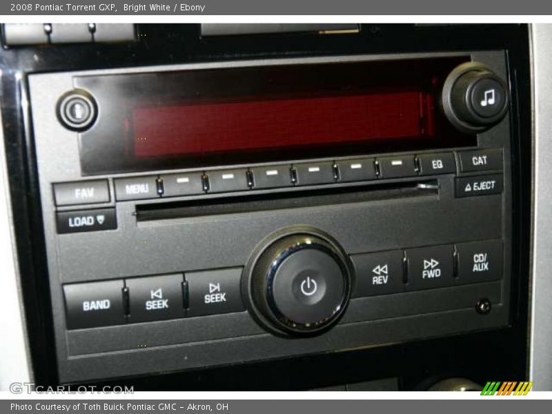 Bright White / Ebony 2008 Pontiac Torrent GXP