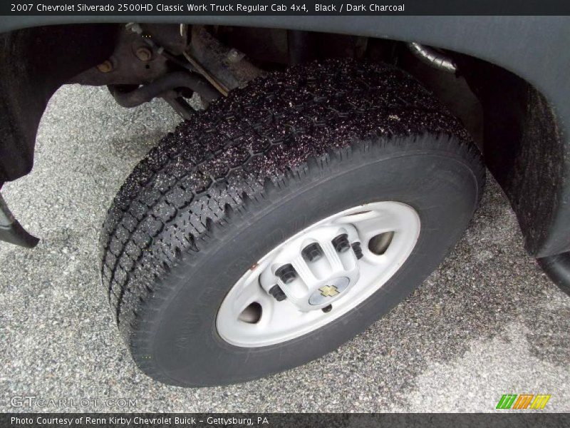 Black / Dark Charcoal 2007 Chevrolet Silverado 2500HD Classic Work Truck Regular Cab 4x4