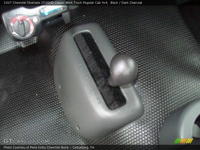 Black / Dark Charcoal 2007 Chevrolet Silverado 2500HD Classic Work Truck Regular Cab 4x4