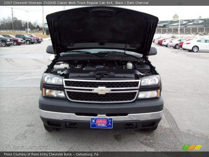 Black / Dark Charcoal 2007 Chevrolet Silverado 2500HD Classic Work Truck Regular Cab 4x4