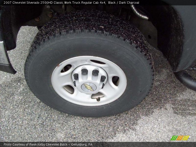 Black / Dark Charcoal 2007 Chevrolet Silverado 2500HD Classic Work Truck Regular Cab 4x4