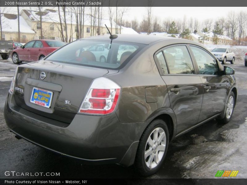 Polished Granite / Saddle 2008 Nissan Sentra 2.0 SL