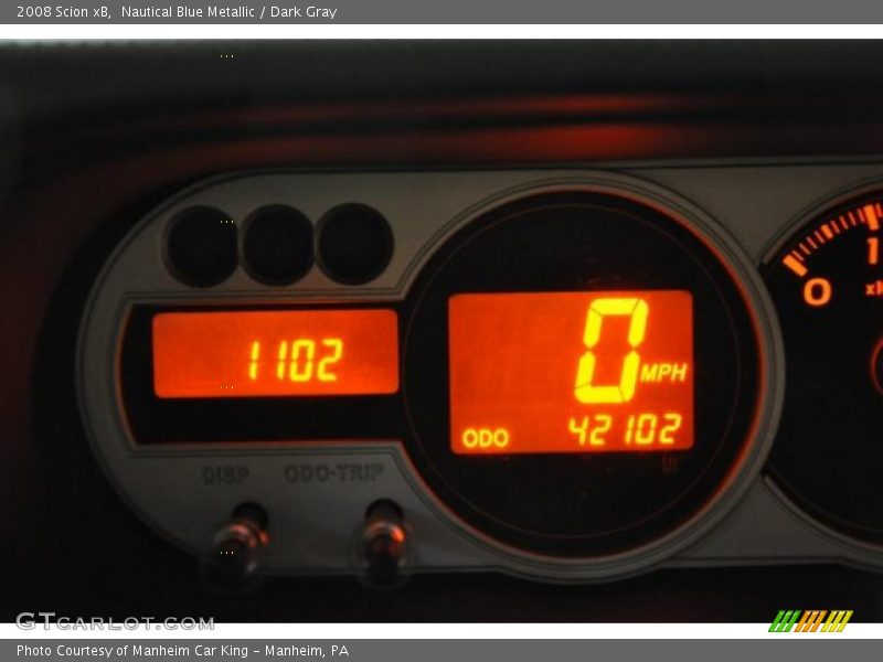 Nautical Blue Metallic / Dark Gray 2008 Scion xB