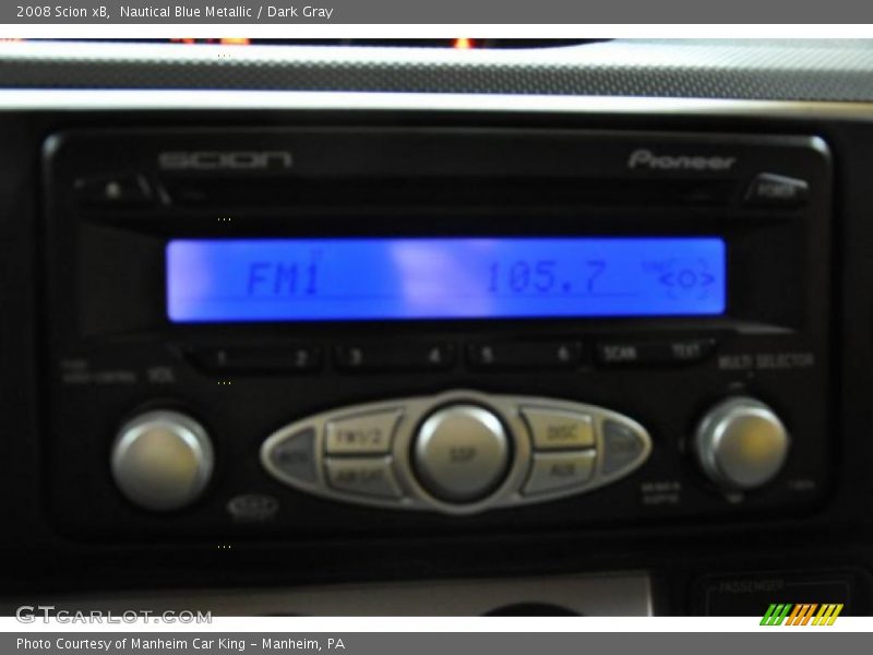 Nautical Blue Metallic / Dark Gray 2008 Scion xB