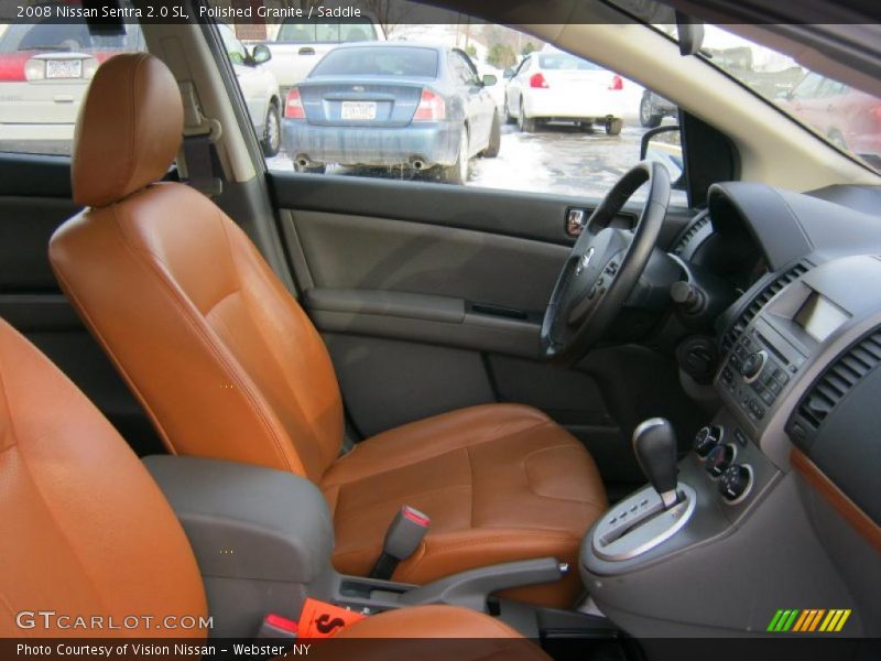 Polished Granite / Saddle 2008 Nissan Sentra 2.0 SL