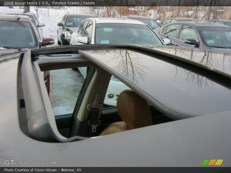 Polished Granite / Saddle 2008 Nissan Sentra 2.0 SL