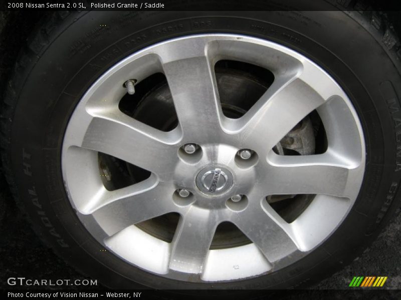 Polished Granite / Saddle 2008 Nissan Sentra 2.0 SL