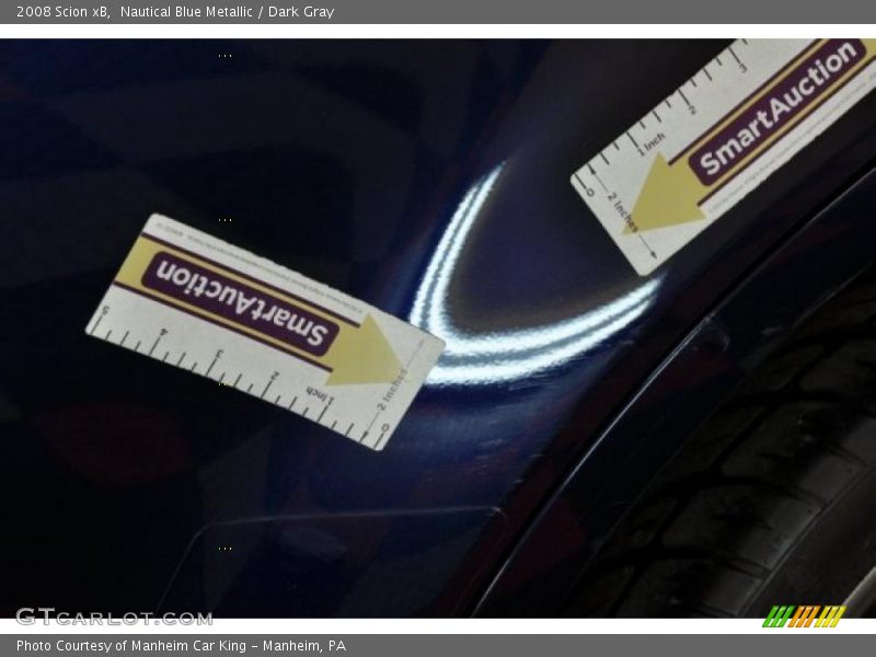 Nautical Blue Metallic / Dark Gray 2008 Scion xB
