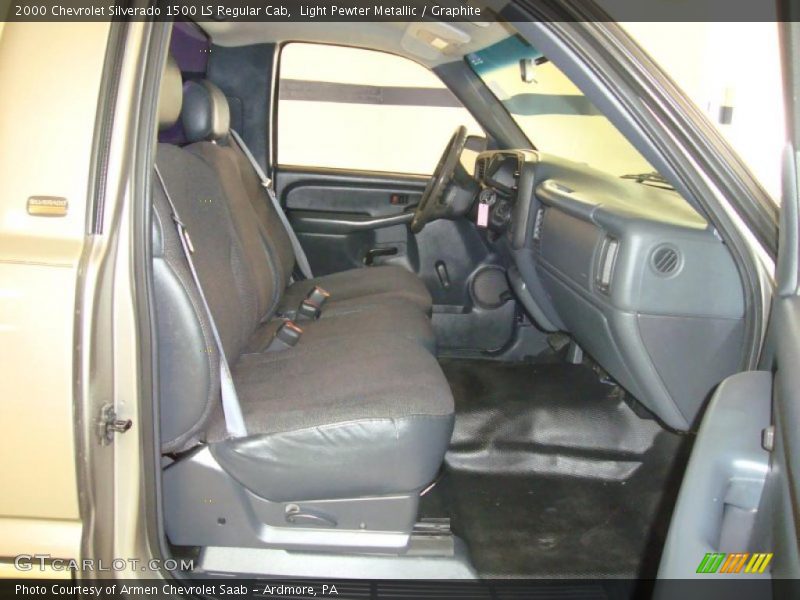 Light Pewter Metallic / Graphite 2000 Chevrolet Silverado 1500 LS Regular Cab