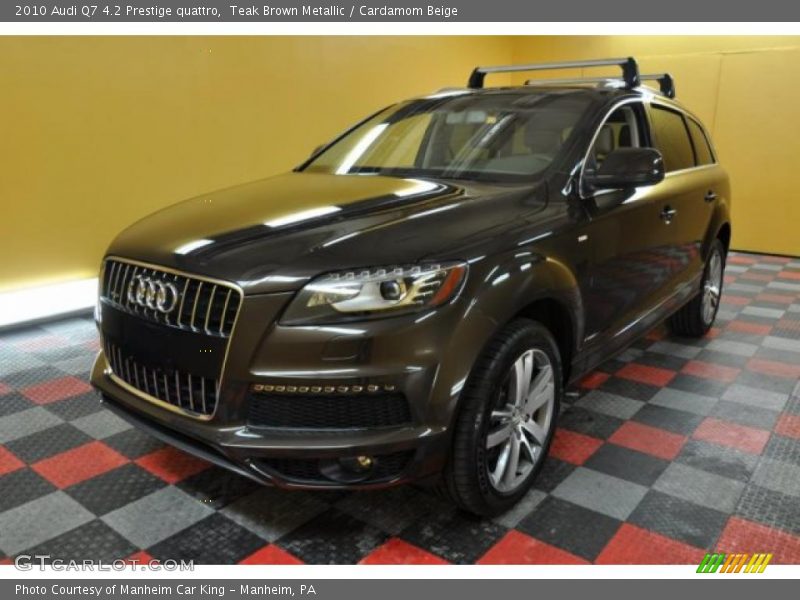 Teak Brown Metallic / Cardamom Beige 2010 Audi Q7 4.2 Prestige quattro
