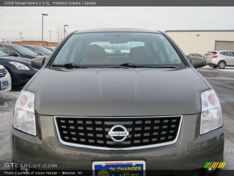 Polished Granite / Saddle 2008 Nissan Sentra 2.0 SL