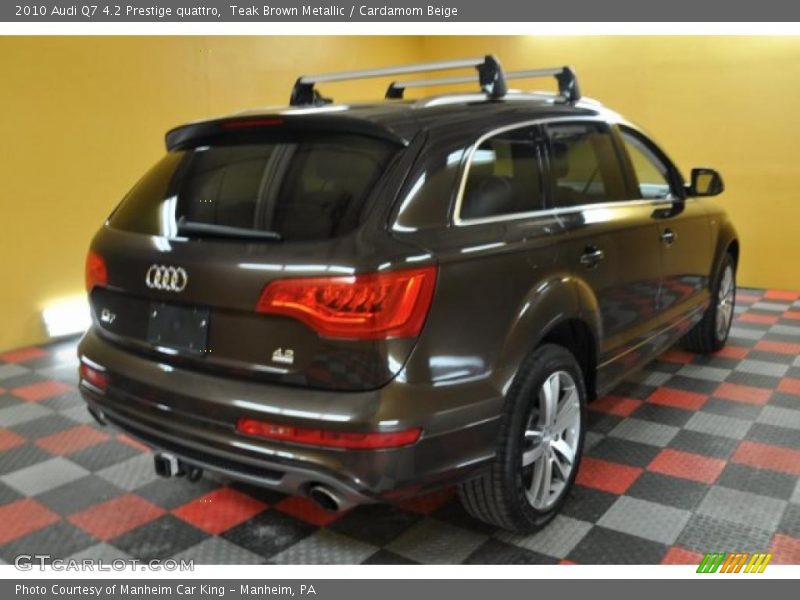 Teak Brown Metallic / Cardamom Beige 2010 Audi Q7 4.2 Prestige quattro