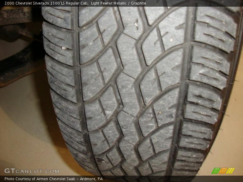 Light Pewter Metallic / Graphite 2000 Chevrolet Silverado 1500 LS Regular Cab