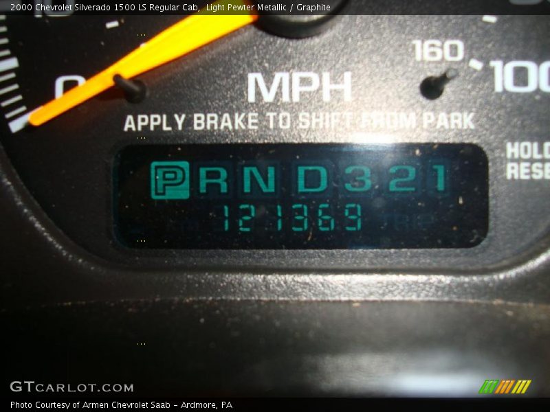 Light Pewter Metallic / Graphite 2000 Chevrolet Silverado 1500 LS Regular Cab