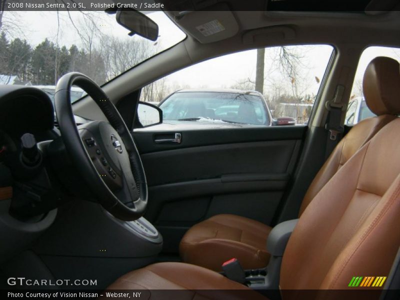 Polished Granite / Saddle 2008 Nissan Sentra 2.0 SL