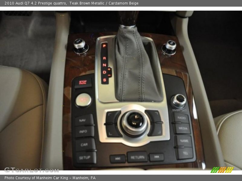 Teak Brown Metallic / Cardamom Beige 2010 Audi Q7 4.2 Prestige quattro