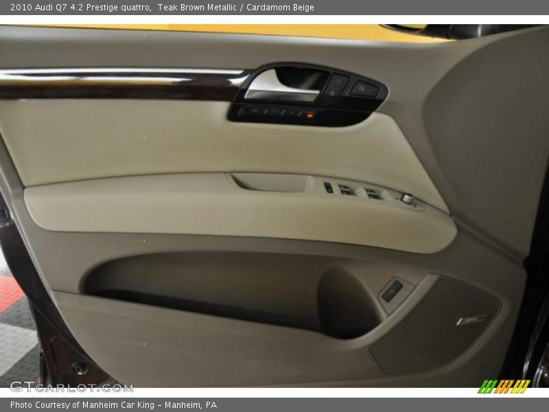 Teak Brown Metallic / Cardamom Beige 2010 Audi Q7 4.2 Prestige quattro