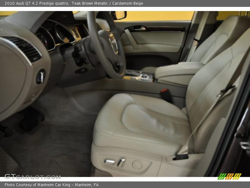  2010 Q7 4.2 Prestige quattro Cardamom Beige Interior