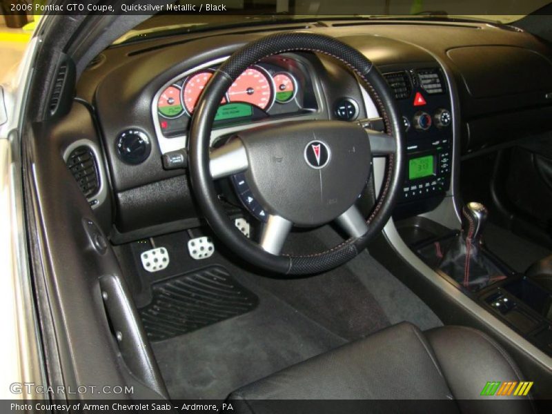 Quicksilver Metallic / Black 2006 Pontiac GTO Coupe