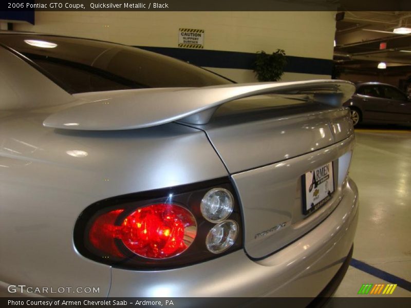 Quicksilver Metallic / Black 2006 Pontiac GTO Coupe