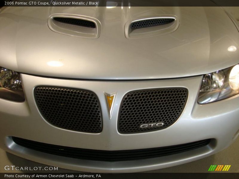 Quicksilver Metallic / Black 2006 Pontiac GTO Coupe