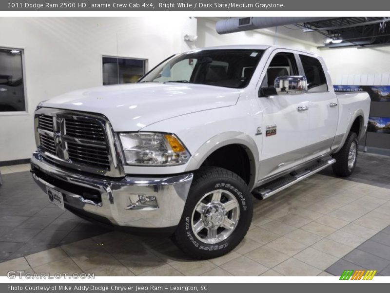 Bright White / Dark Slate/Medium Graystone 2011 Dodge Ram 2500 HD Laramie Crew Cab 4x4