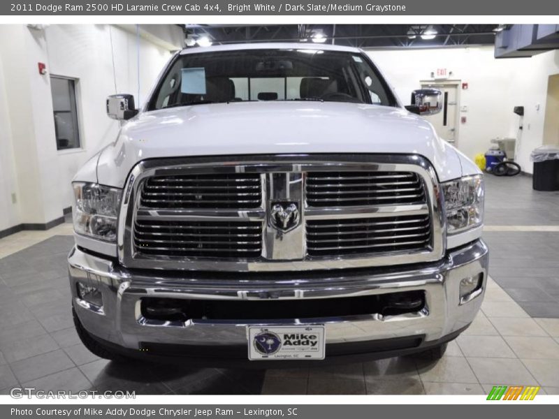 Bright White / Dark Slate/Medium Graystone 2011 Dodge Ram 2500 HD Laramie Crew Cab 4x4