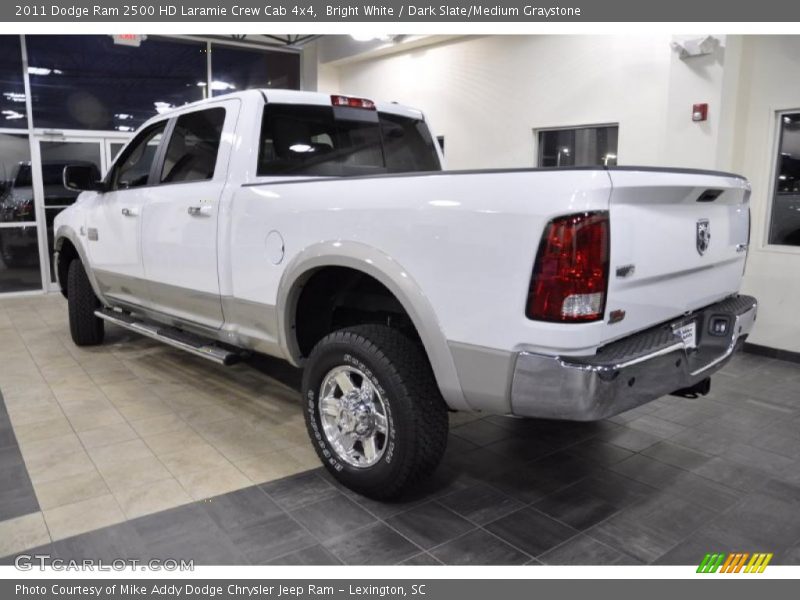Bright White / Dark Slate/Medium Graystone 2011 Dodge Ram 2500 HD Laramie Crew Cab 4x4