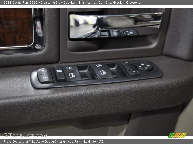 Bright White / Dark Slate/Medium Graystone 2011 Dodge Ram 2500 HD Laramie Crew Cab 4x4